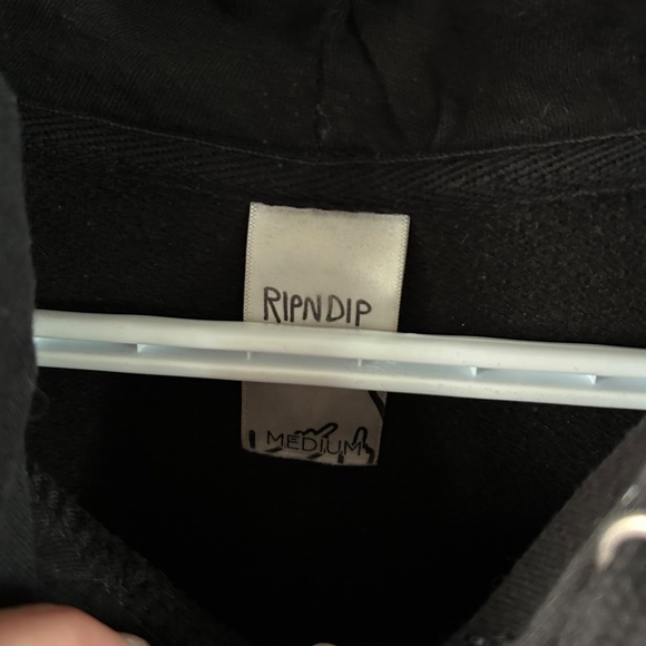 Men's Rip N Dip Hoodie Black - Picture 6 of 6